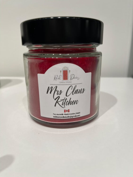 Red Door Holiday Candles
