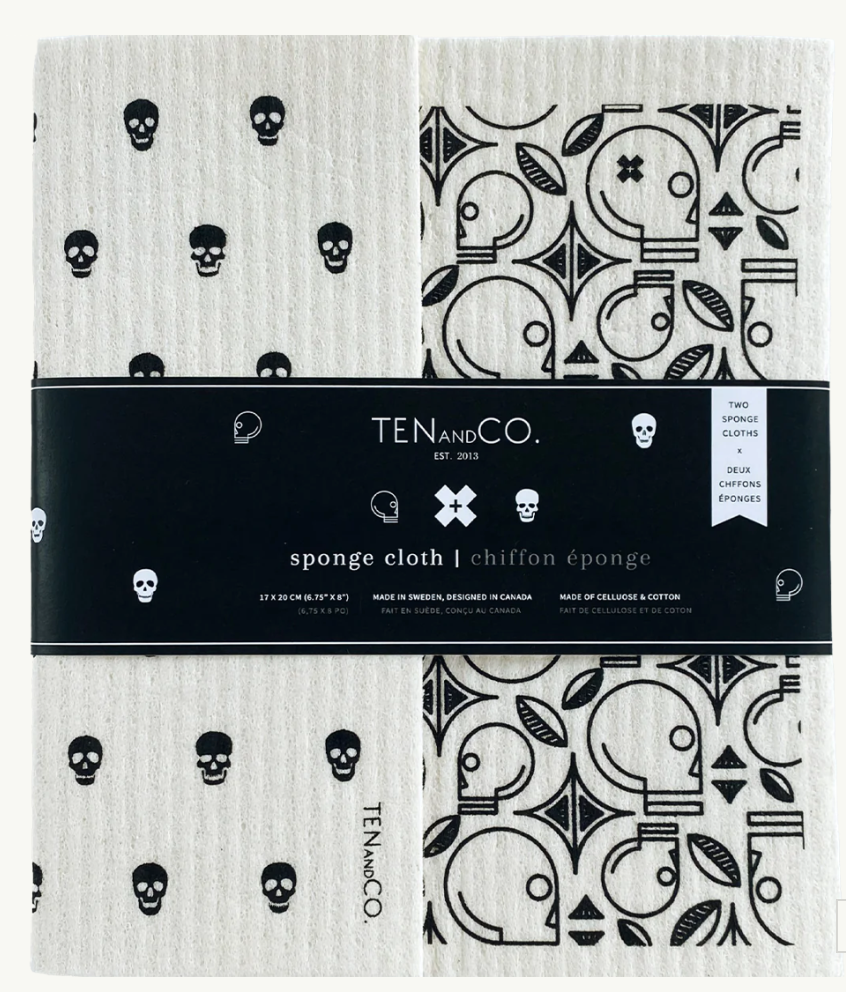 Skull Swedish Dish Cloth