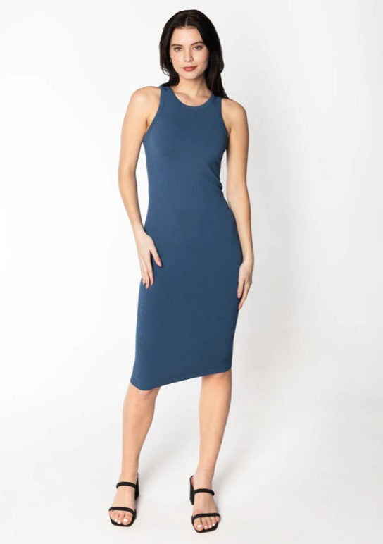 Ribbed Knit Tank Dress