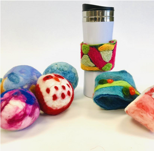 Dryer Balls and  Cup Sleeves-Sweet Gift Ideas!