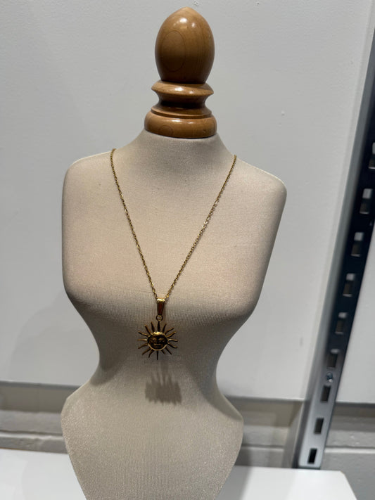 Sun necklace