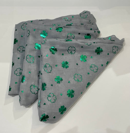 Shamrock Pattern Scarf