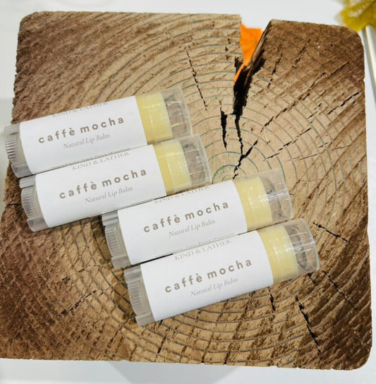 Natural Lip Balm-Caffe Mocha