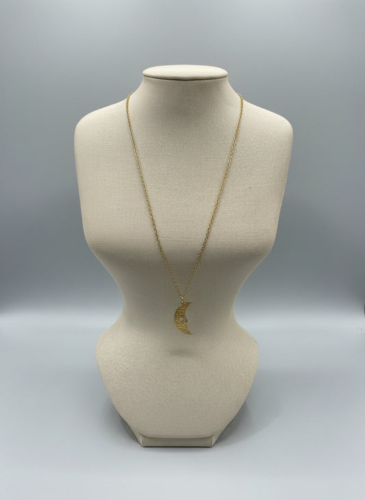 Moon necklace