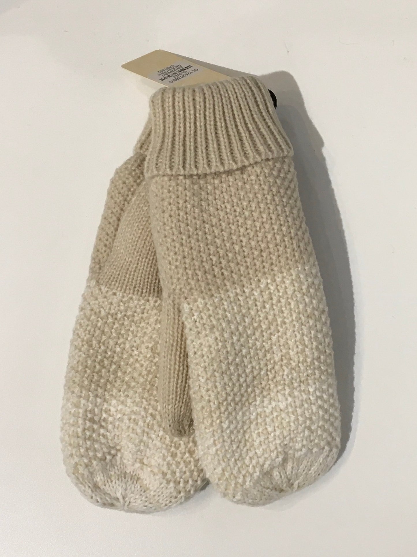 Double-Layer Acrylic Knitted Gloves