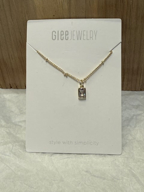 Glim Necklace-Gold