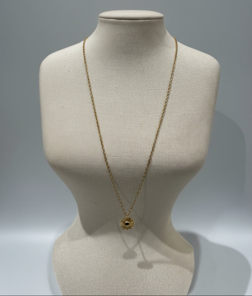 Sun eye necklace