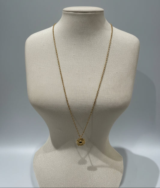 Sun eye necklace