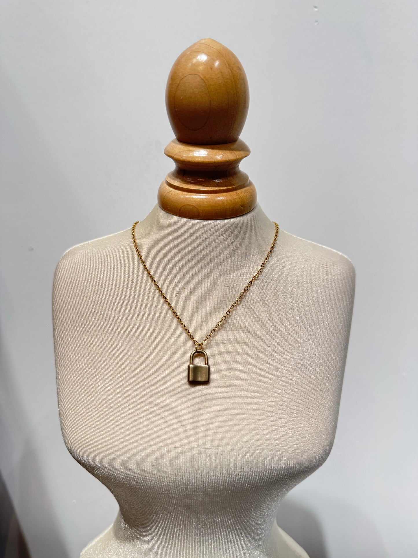Pad Lock Necklace