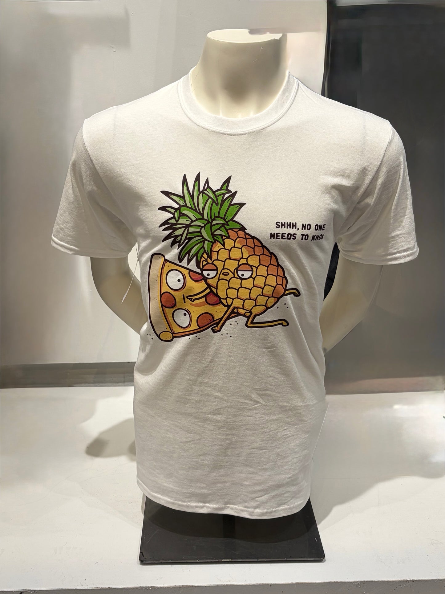 Fun Pineapple on Pizza T-shirt or Sweatshirt