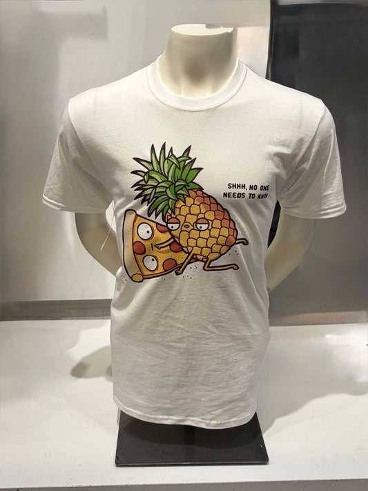 Fun Pineapple on Pizza T-shirt or Sweatshirt