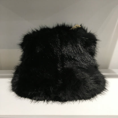 Solid Colour Faux Fur Hat