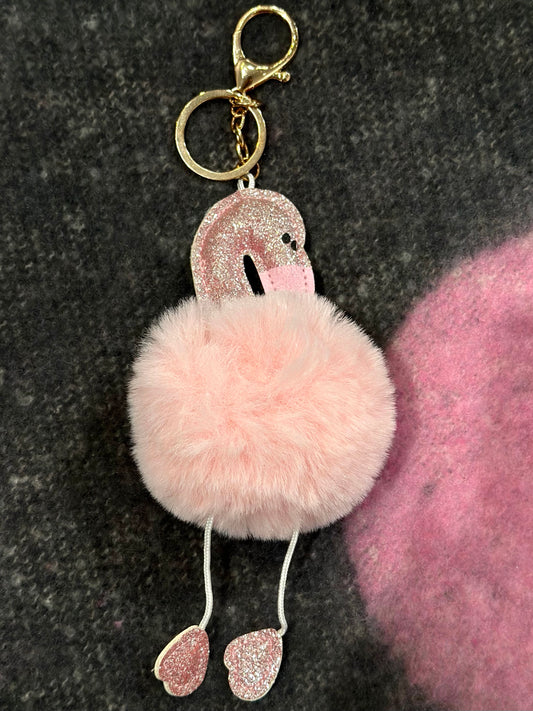 Flamingo Keychain