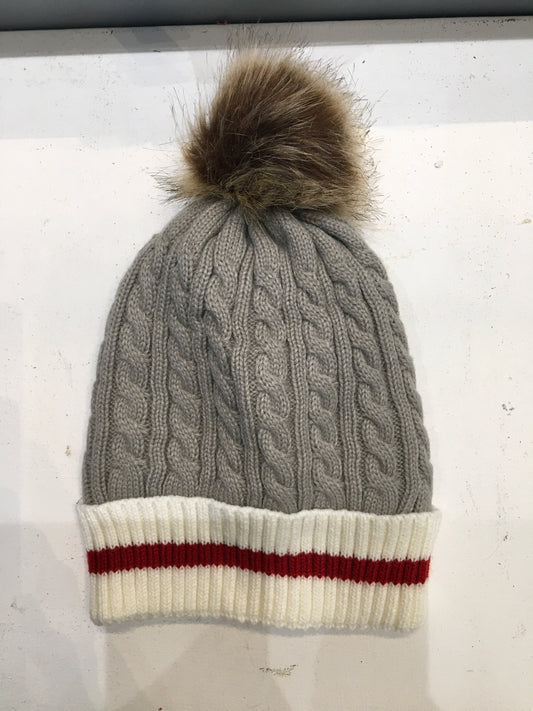 Cabin Knit Pom Touque