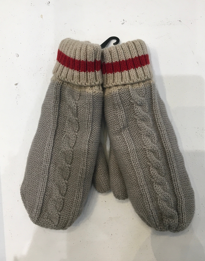 Cabin Knit Mittens