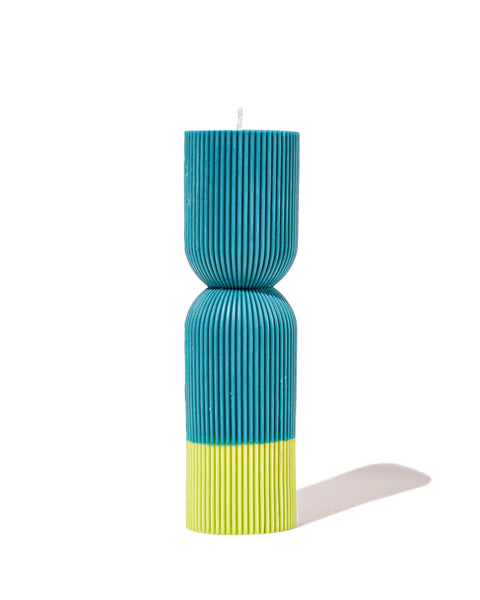 EBB & FLOW -Colour Block Pillar Candle
