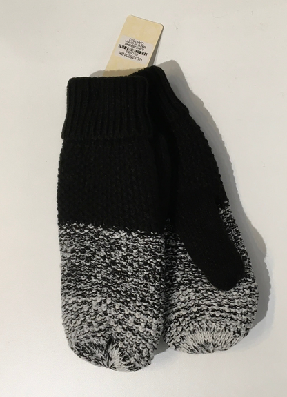 Double-Layer Acrylic Knitted Gloves
