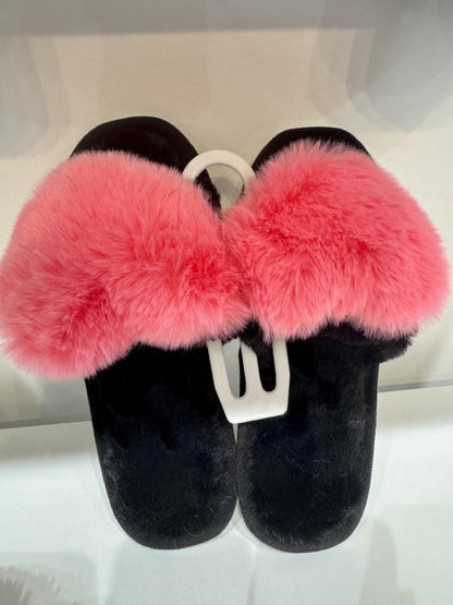 Heart Plush Indoor Slipper