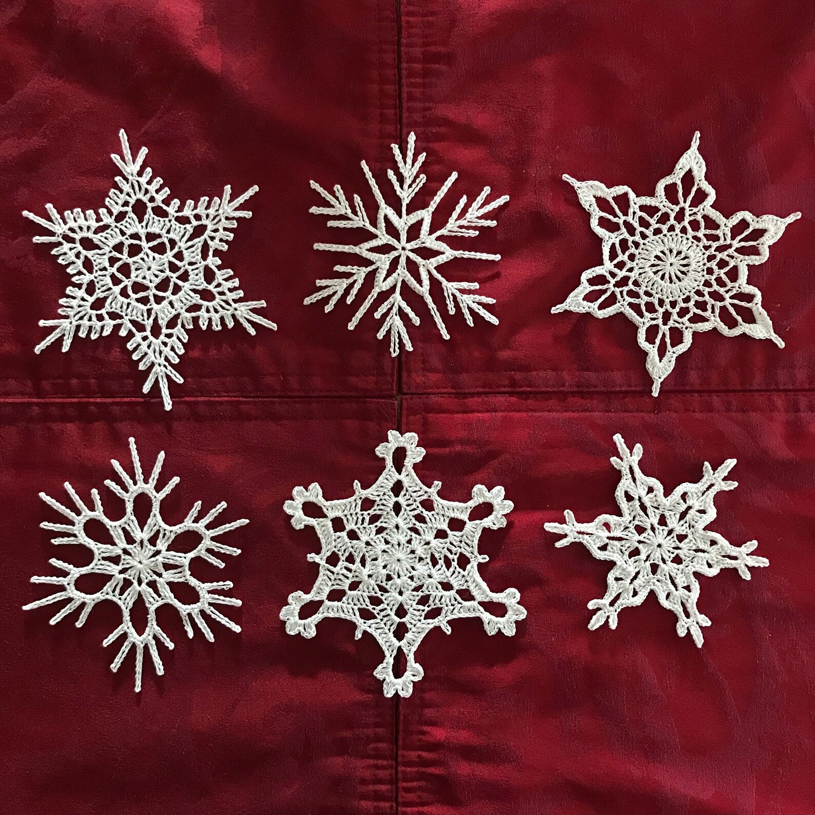 Christmas Crochet Snowflakes